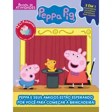 Peppa Pig Revista De Atividades 120 Adesivos, De On Line A. Editora Ibc - Instituto Brasileiro De Cultura Ltda, Capa Mole Em Português, 2020