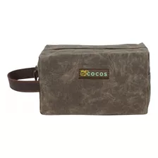 Neceser Organizador Bolso De Viaje Impermeable Mycocos Color Marrón Claro