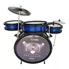 Bateria Infantil Pop X Luen. Completa E Com Garantia.