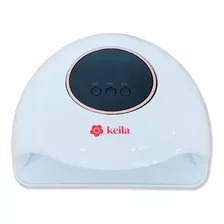 Cabina De Uñas 54w Keila Nail Pro Led Usb Manos Pies Blanco