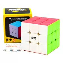 Cubo Magico Rubik 3x3 Qiyi Warrior S Stickerless Velocidad
