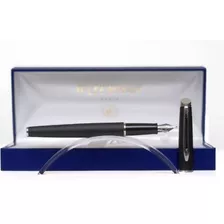 Original Hemisferio Waterman Mate Negro Ct Pluma Medio Plumi