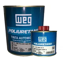 Blanco Automotriz Poliuretano 1litro Con Catalizador Weg