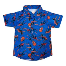 Camisa Infantil Homem Aranha Menino Aniversario