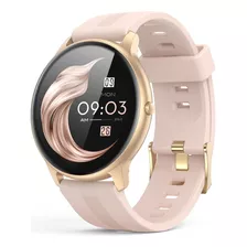 Smartwatch Deportivo Mujer 1.3 Pulgadas Ritmo Cardíaco Rosa