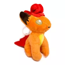 Peluche Anime Pokemon Vulpix Zorro Con Llavero