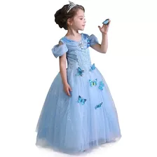 Fantasia Cinderela Infantil Luxo Disney Princesas