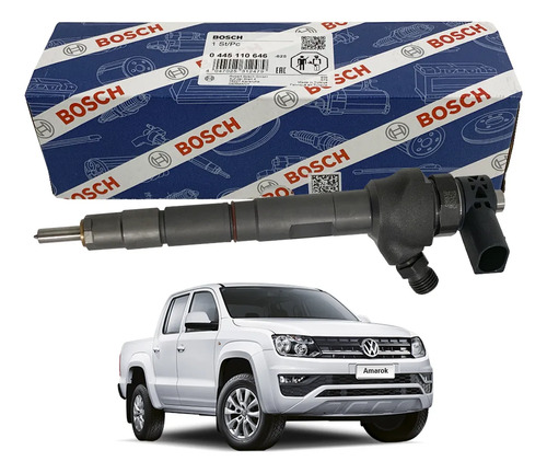 Bico Injetor Vw Amarok 2.0 2012 0445110646 03l130277 Bosch