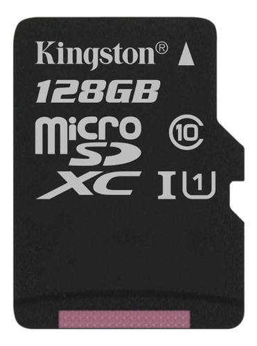 Tarjeta De Memoria Kingston Sdc10g2 Con Adaptador Sd 128gb