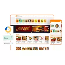 Plataforma Delivery Multi Restaurante Premium + Apps Brinde