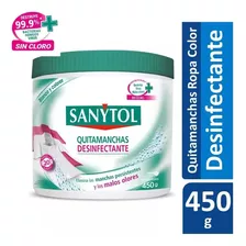 Sanytol Quitamanchas Ropa Color Y Blanco Desinfectante 450g