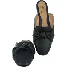 Sapato Feminino Mule Sapatilha Conforto Barato Promoção 4404