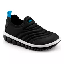 Tênis Infantil Menino Bibi Roller 2.0 Preto Cobalt Prático