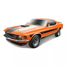 Mustang 1970 Mach 1 Maisto Edição Especial 1:18 Diecast Orange