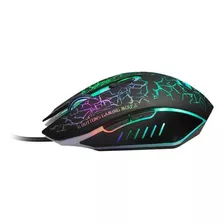 Mouse Tipo Gamming 18-8298 Color Negro