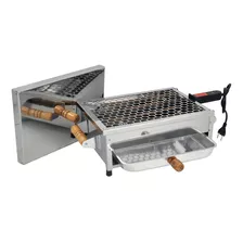 Grill Elétrico 110v De Inox Para Apartamento Sem Fumaça