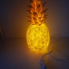 Lámpara Noche Ananá Piña Plástico 220v