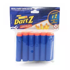 48 Dardos Refil Lançador Dart Z Compatível Todos Lançadores