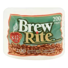 Brew Rite 200 Filtro De Café Cesta Basket 8 A 12 Xícaras Cup