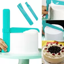 Espátula Niveladora Bolo Ajustável Raspador Alisador Angular