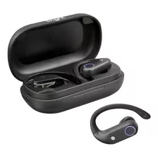 Fone De Ouvido Sem Fio In-ear Bluetooth Visor Led Bright Cor Preto