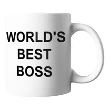 Taza De Ceramica The Office World's Best Boss Micheal Scott
