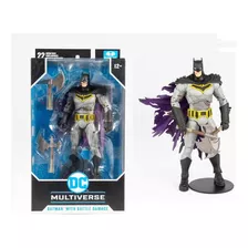 Batman Dark Knight Metal Battle Damage Dc Multiverse Farlane