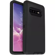 Funda Negra Para Galaxy S10 Plus (3 Capas)