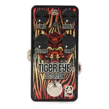 Pedal Caline Tiger Eye Distortion Cor Negro