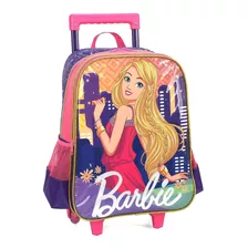 Mochilete Barbie Luxcel Roxo- 34402