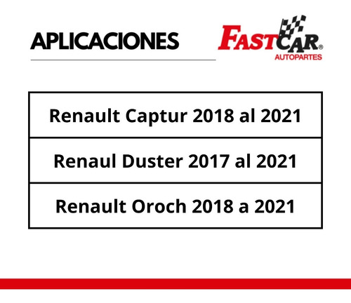 Amortiguadores Renault Captur Duster Oroch 2018- 2021 Jgo 4 Foto 2