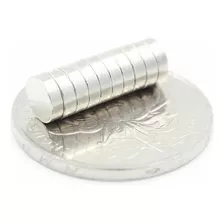 Imã Neodímio Pastilha 7mm X 2mm (100 Uni)