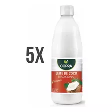 Kit 5 Leite De Coco Copra 500ml - O Melhor Custo Beneficio