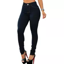 Calça Jeans Feminina Modeladora Cintura Alta Skinny Premium