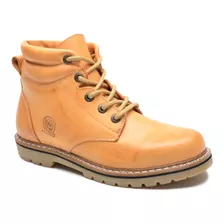 Coturno Masculino Couro Bota Country Adventure Clacle