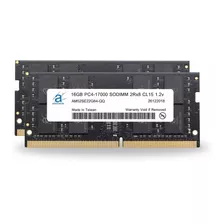 Memoria Ram 32gb (2x16gb) Ddr4 2133mhz Sodimm Adamanta