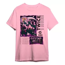 Camiseta Basica Twice Integrantes Grupo Coreano Kpop Show