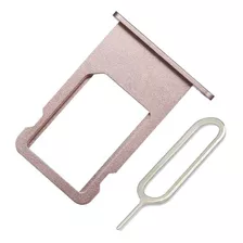 Gaveta Bandeja Chip Sim Para iPhone 6s Bandejinha Rosa Ouro