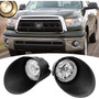 Toyota 07-13 Tundra / Sequoia Silver Led Drl Bumper Fog  Jjd