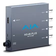 Mini Convertidor Aja Hi5-4k-plus 4k / Ultrahd Sdi A Hdmi 2.0