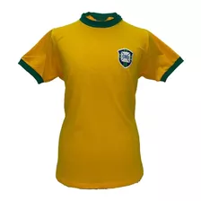 Camiseta Seleção Brasileira 1970 Retro Athleta