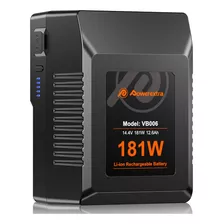 Bateria V-mount 181wh Puerto D-tap/usb Para Sony Hdcam/xdcam