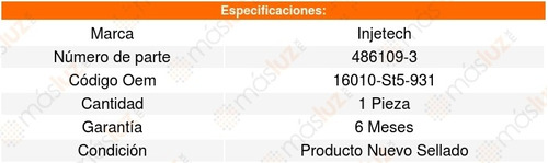 Filtro Combustible Tl 5cil 2.5l 95_98 Injetech 8350549 Foto 2