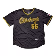 Camiseta Casaca Baseball Mlb Pittsburgh Pirates 55 Bell