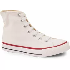 Tenis Street Star St0144 Canvas Hi Cano Alto Lona Feminino