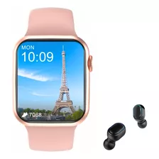Smart Watch Tela Grande Series 9 Faz Chamada Whatsapp + Fone