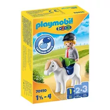 Playmobil 1.2.3 Niño Con Pony 70410, Disponible, En Stock!!