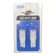 Luz Azul T-10, 30 Led, Ceramica, 12v, Set X 2 Moto Y Autos