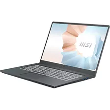 Msi Laptop Moderna 15a Delgada Y Liviana Para Uso Diario: 15