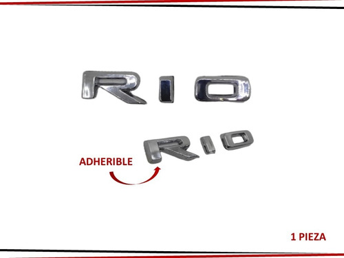 Emblema Para Cajuela Compatible Con Kia Rio 2018-2022 Foto 2